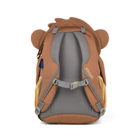 Affenzahn Large Friend Monkey Backpack is ergonomic with padded shoulder straps and an adjustable chest strap for childrens comfort.
