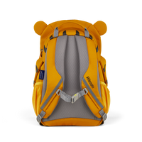 Affenzahn Large Friend Tiger Backpack is ergonomic with padded shoulder straps and an adjustable chest strap for childrens comfort.