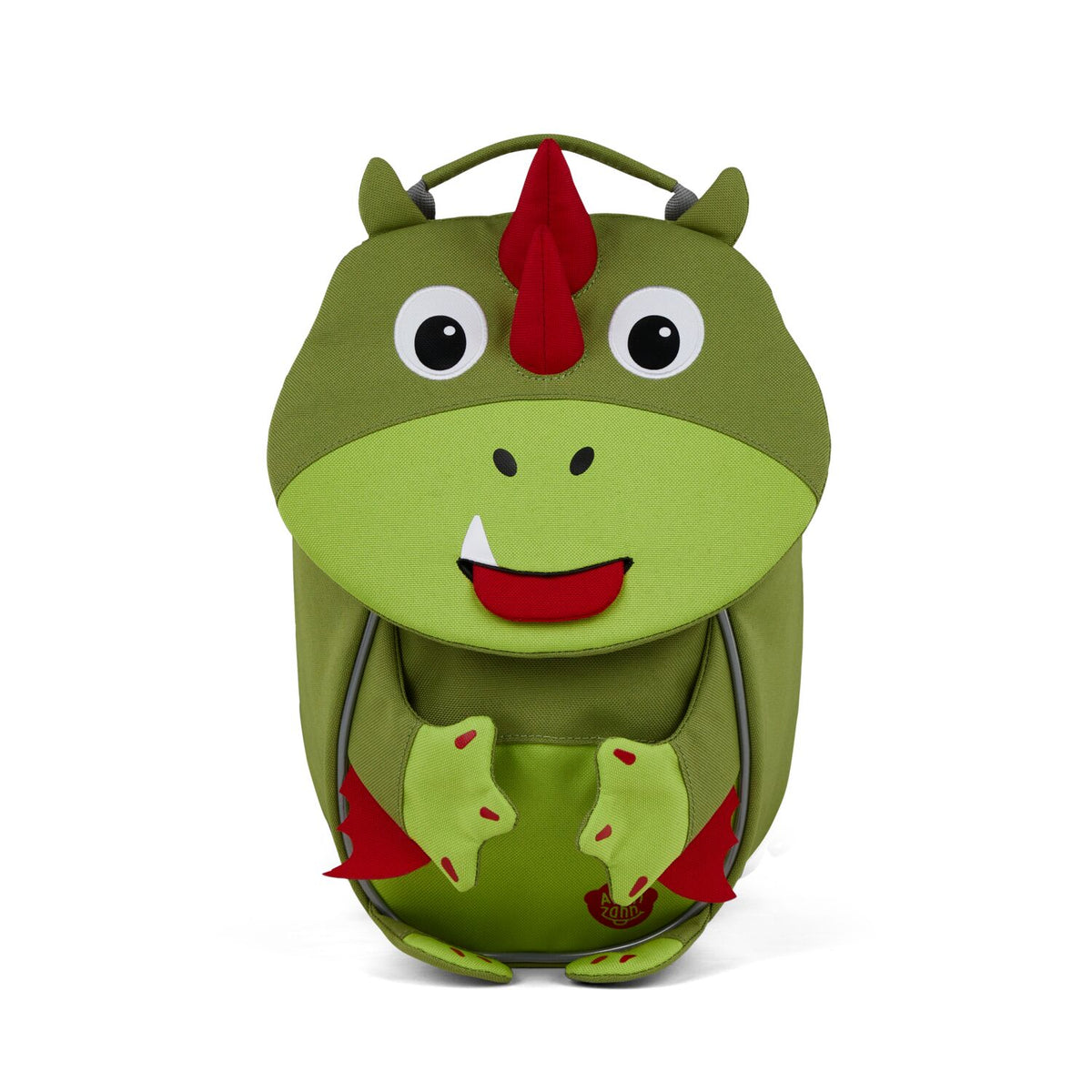 Affenzahn Small Friend Dinosaur backpack for toddlers.