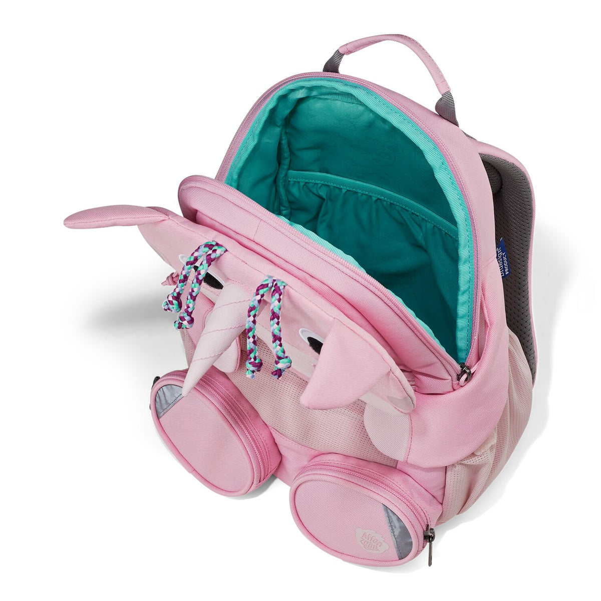 affenzahn kindergarten kids backpack Small Lve The backpacks flexible front and side pockets Dinosaur Backpack Large Friend Toddlers
