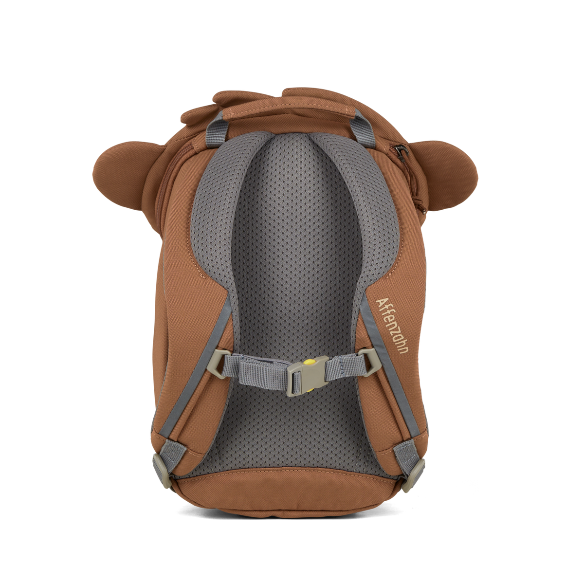 Affenzahn Small Friend Monkey Backpack is ergonomic with padded shoulder straps and an adjustable chest strap for toddler comfort.