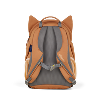 Affenzahn Large Friend Cat Backpack is ergonomic with padded shoulder straps and an adjustable chest strap for childrens comfort.