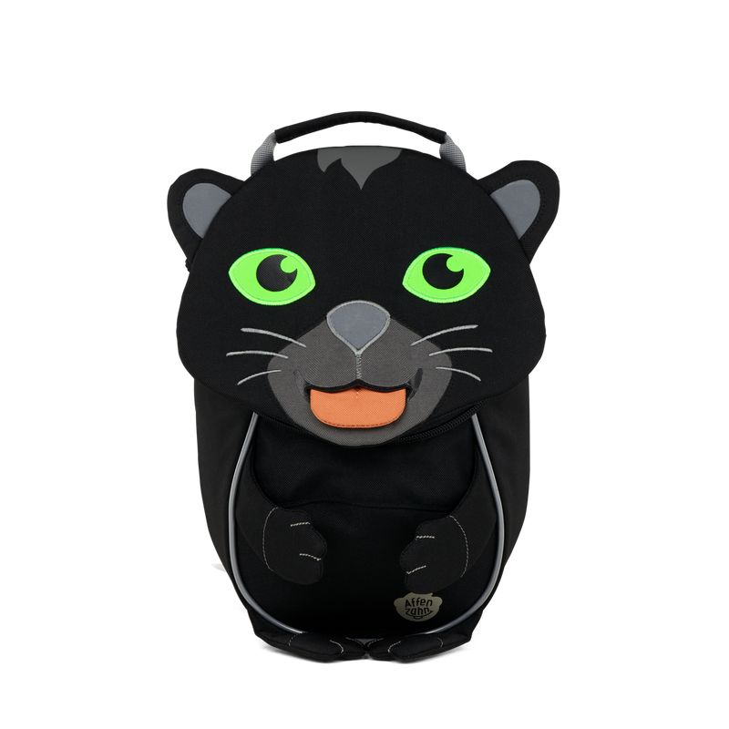 Affenzahn Small Friend Panther backpack for toddlers.