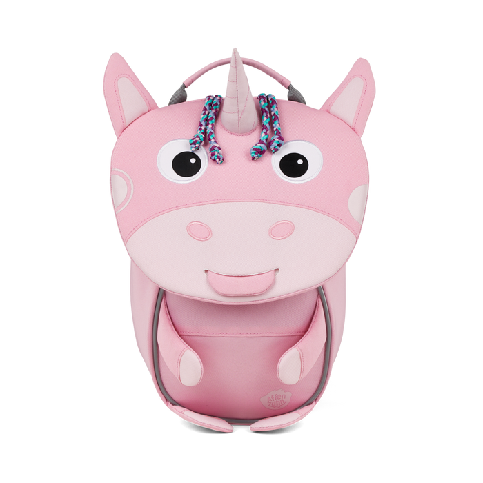 Affenzahn Small Friend Unicorn backpack for toddlers.