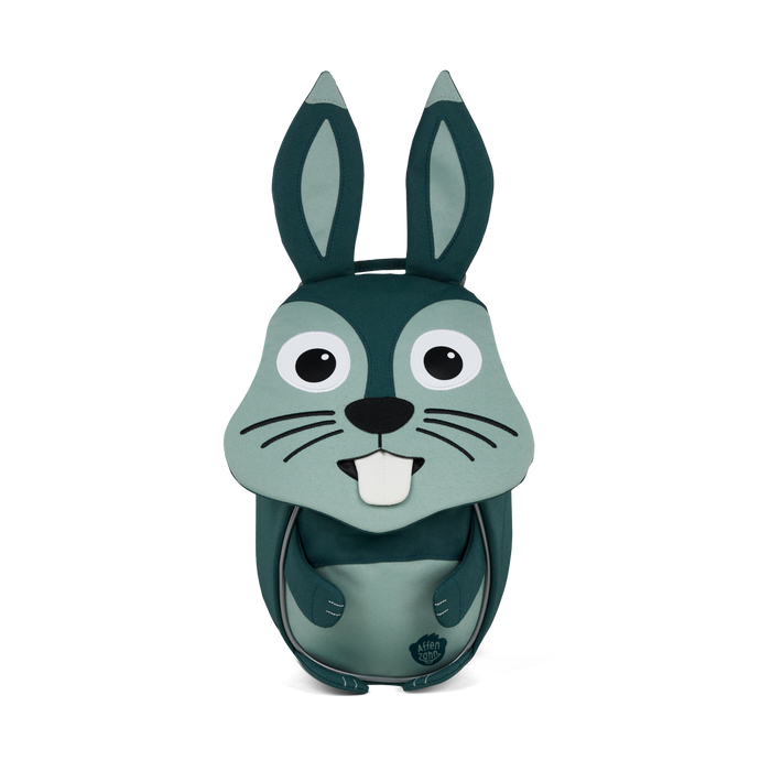 Affenzahn Small Friend Rabbit backpack for toddlers.