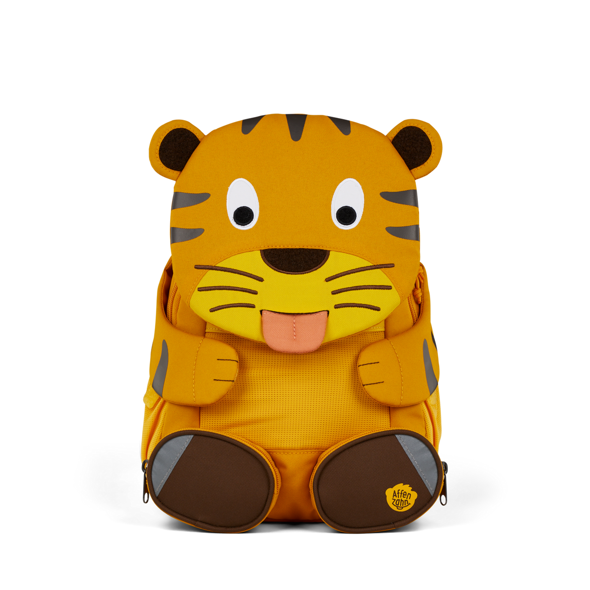 Affenzahn Large Friend Tiger backpack for kids aged 3 and up.