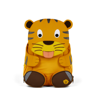 Affenzahn Large Friend Tiger backpack for kids aged 3 and up.