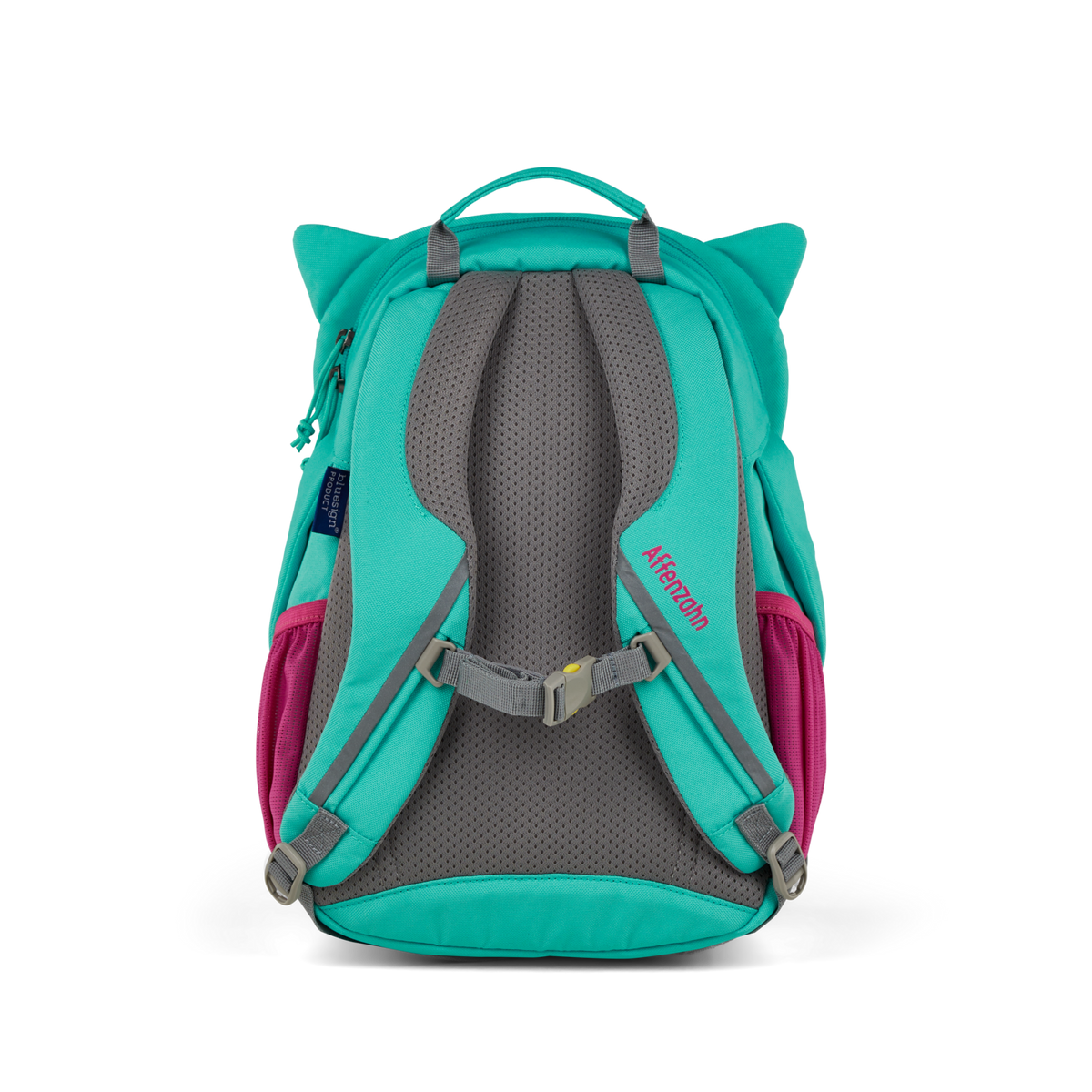 Affenzahn Large Friend Owl Backpack is ergonomic with padded shoulder straps and an adjustable chest strap for childrens comfort.