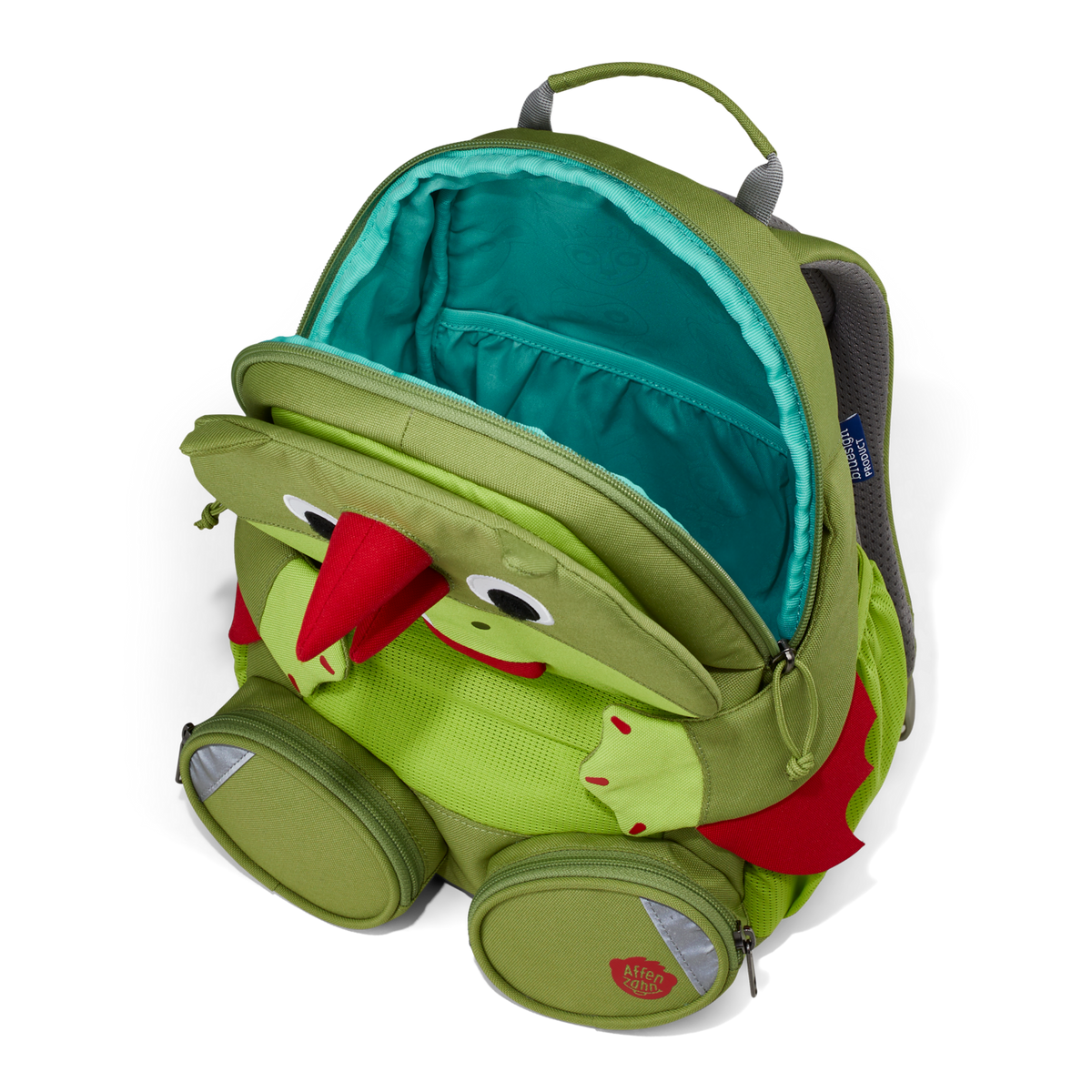 affenzahn kindergarten kids backpack Small Tiger adjustable features like the height and width of the chest strap with easy Otter Backpack Large Friend Toddlers