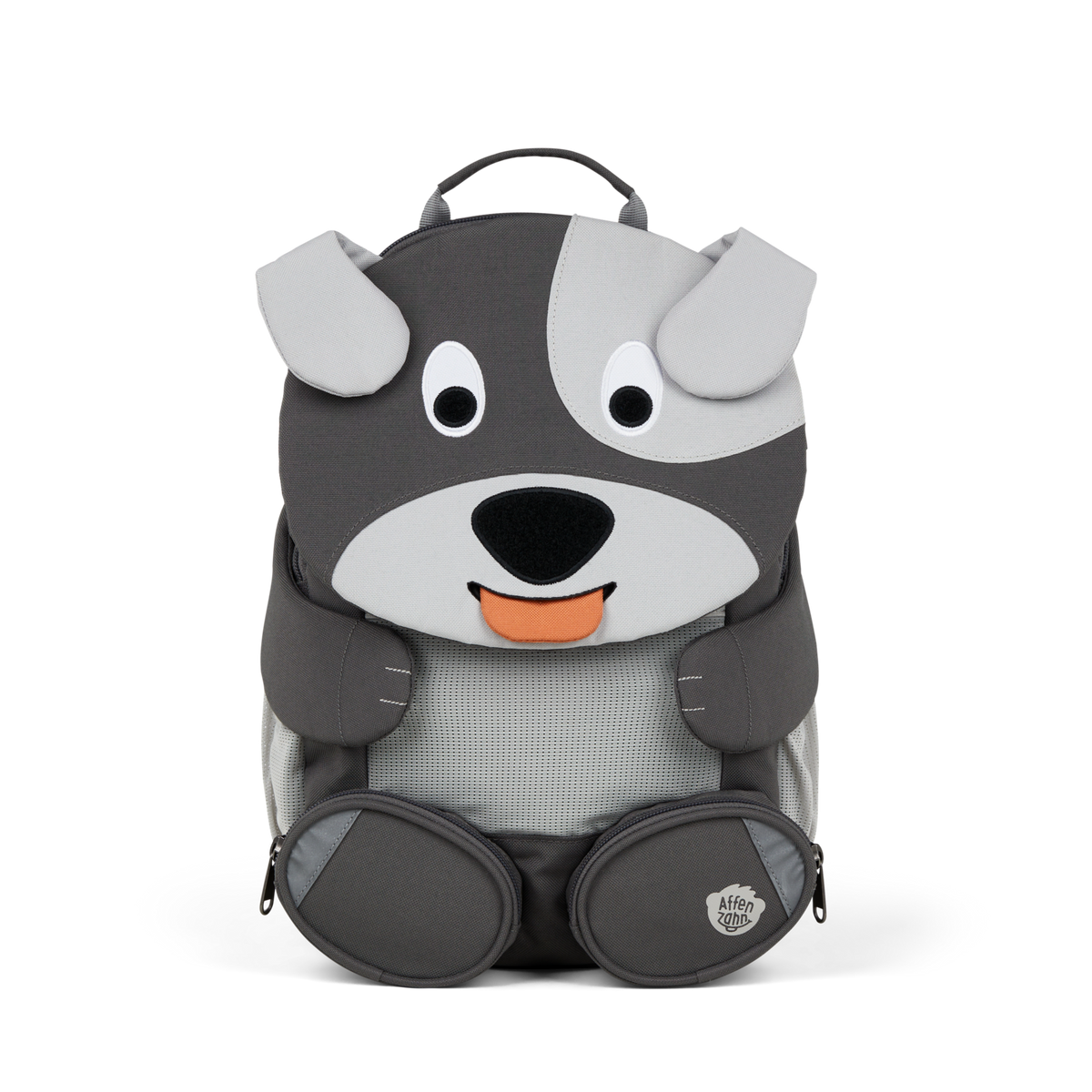 Affenzahn Large Friend Dog backpack for kids aged 3 and up.