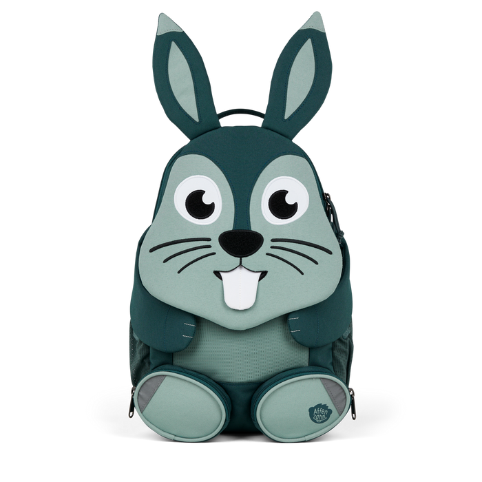 Affenzahn Large Friend Rabbit backpack for kids aged 3 and up.