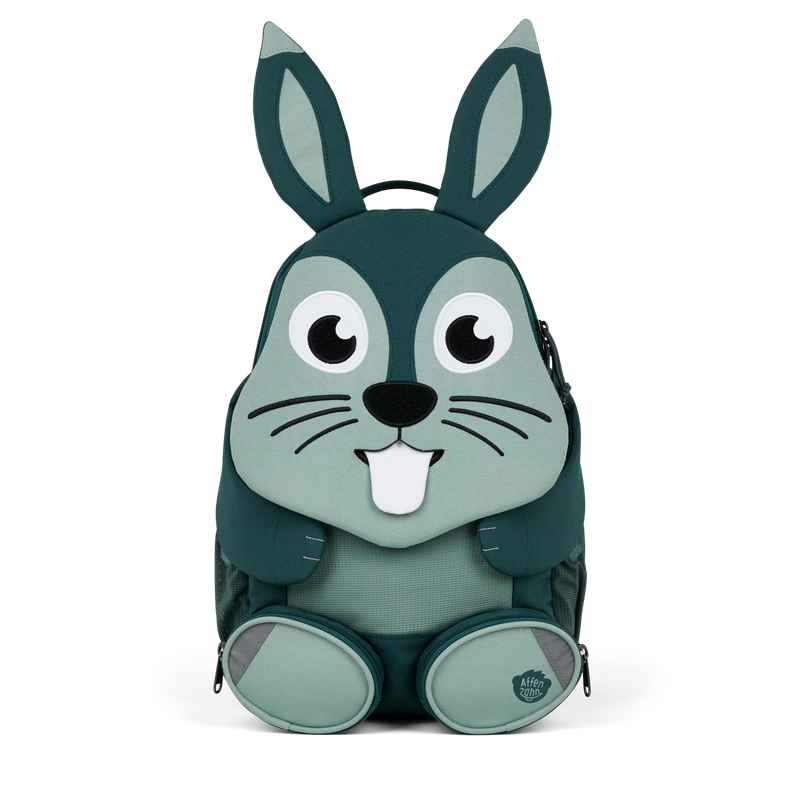 Affenzahn Large Friend Rabbit backpack for kids aged 3 and up.